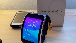 Samsung Galaxy quotGear Squotをレビュー☆【前編】 [upl. by Lilac]