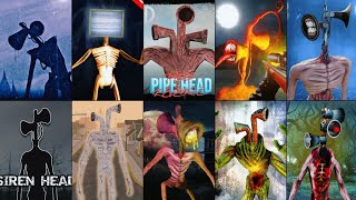 siren head pipe head light head game old and new games Part 5 [upl. by Delaney761]