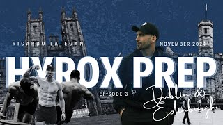 HYROX DUBLIN PREP Ep 3  Edinburgh amp Glasgow Travel [upl. by Aryajay]