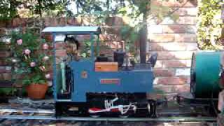 No14 loco Popinjay over the timber trestle [upl. by Flossie]