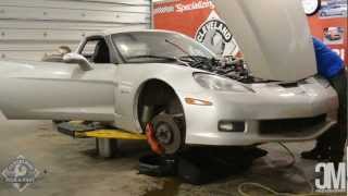 Dismantling a 2007 Corvette C6 Z06 with an LS7 engine [upl. by Levitan185]