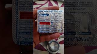 Diclofenac sodium paracetamol information myvlogvideo vlogaknursingofficer [upl. by Netsreik]