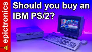 IBM PS2 Model 30286 repair and 8515 CRT display restoration The quoteasyquot to upgrade IBM PS2 [upl. by Ambur]