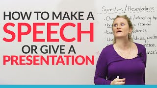 How to give the BEST speech or presentation in English [upl. by Schear]