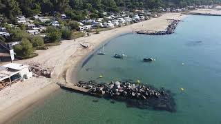 Plage Grimaud and Les Prairies de la Mer [upl. by Dnomal]