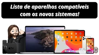 Novos Sistemas da Apple Seu aparelho irá receber [upl. by Anirdna]