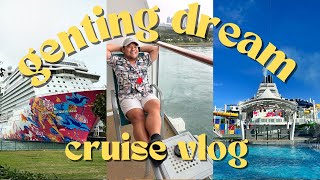 First Time on a Cruise  Resorts World Cruises Genting Dream 4D3N from Singapore to Phuket [upl. by Atinor]