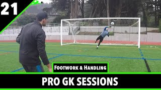 Session 21  Goalkeeper Training  Pro Gk [upl. by Dhar]