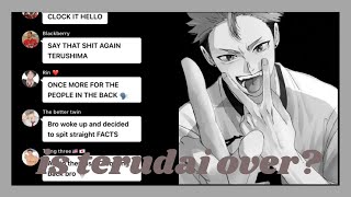 Terushima breaks up with daishou  keeping up with hq  haikyuu text  ball wo you  21 savage [upl. by Abita]