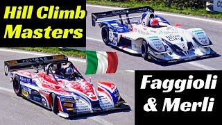 Simone Faggioli Norma M20FCZytek amp Christian Merli Osella FA30Zytek  Hill Climb Masters 2018 [upl. by Kin837]