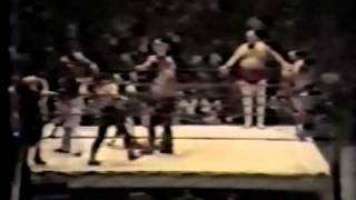 The Super Paralyzer  Controversial debut of Tombstone Piledriver 11981 Memphis Wrestling [upl. by Attekram]