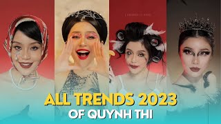 Tổng hợp trend Tiktok Quỳnh Thi 2023  All trending videos of Quynh Thi Tiktoker [upl. by Llabmik216]