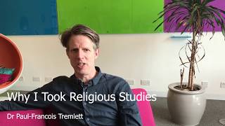 Dr Paul Francois Why I Took Religious Studies [upl. by Shaff]