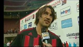 Maldini amp Vieri allAdidas Cup per Borgonovo [upl. by Kissie]