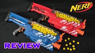 REVIEW Nerf Rival Nemesis MXVII10K Unboxing Review amp Firing Demo [upl. by La]