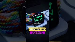 Carregador 3 em 1 dobrável  Shopee 😱 shopee achadinhosdashopee shorts [upl. by Lukey]