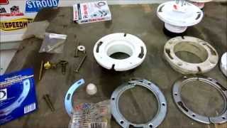 toilet flange repair tips  tricks [upl. by Htez]