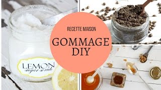 Mes recettes maison de gommage [upl. by Alahc]