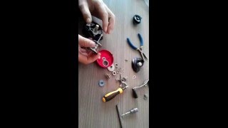 how to disassemble and assemble Piscifun PF1400 Baitcasting Reel [upl. by Platto]