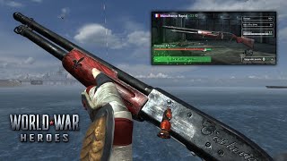 World War Heroes Manufrance Rapid  New Shotgun Upgrade amp Gameplay 🔥 [upl. by True]