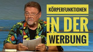 Jürgen von der Lippe  Körperfunktionen in der Werbung [upl. by Averill]