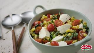 Galbani® Bocconcini Corn Caprese Salad in 30 Seconds [upl. by Kirimia231]