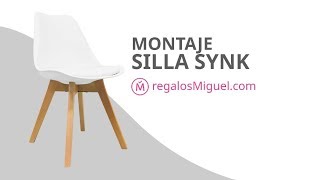 Sillas de comedor SYNK Cómo montar una silla de comedor SYNK [upl. by Belanger]