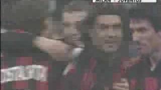 Sheva goal impossibile MilanJuve con commento di Caressa [upl. by Lothar]