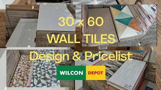 WILCON DEPOT 30X60 WALL TILES [upl. by Alexandra]