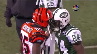 Chad Ochocinco vs Darrelle Revis 200910 wk 17  WR vs CB Matchup [upl. by Lainey21]