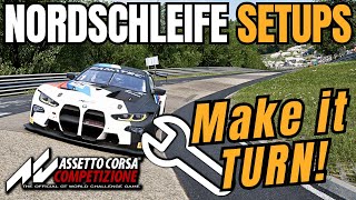 How to Adjust Setups For the NORDSCHLEIFE in ACC  Setup Guide and Tips  Assetto Corsa Competizione [upl. by Kohl]