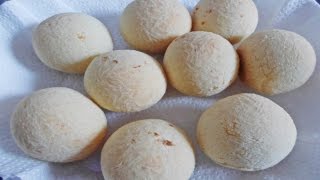 Receita Simples de Pão de Queijo [upl. by Lawrenson]