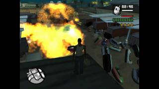 GTA San Andreas Loquendo CJ y Sus Bombas Nucleares  1 HD [upl. by Annam]