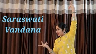 Maa Saraswati Sharde l Dance Cover [upl. by Adnawyt]