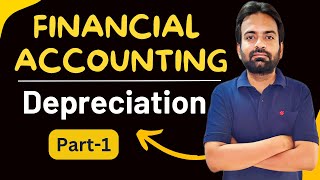 Depreciation  Financial accounting BcomBBA 1st year [upl. by Llenil]