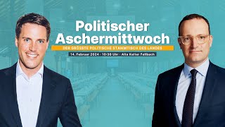 Politischer Aschermittwoch 2024 der CDU BadenWürttemberg Live aus Fellbach [upl. by Michiko]