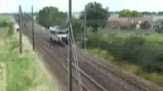 SNCF Loco Class BB 22200 engine Loire Great Sound off Horn [upl. by Anastasie]