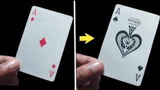 2 BEST CARD MAGIC TRICKS TUTORAIL [upl. by Brnaba820]