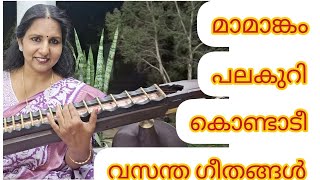 Mamangam Palakuri Kondadi  Veena Cover  Seetha Sanil [upl. by Anaiq980]