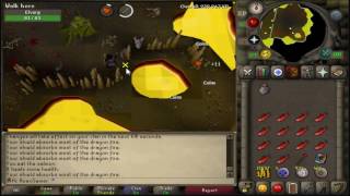 OSRS  How to SafeSpotFlinch Elvarg Dragon slayer  Quick amp Simple Guide  Runescape2007 [upl. by Leanatan]