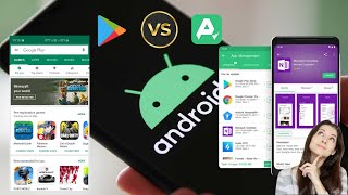 Google Play VS Apkpure  Get The Best App Store For Your Android Device Today [upl. by Youlton]