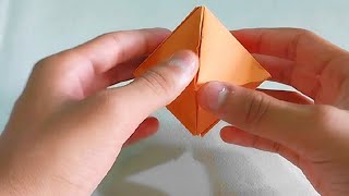 Origami OctahedronOrigami Tutorial [upl. by Ellenhoj]