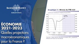 Découvrez nos projections macroéconomiques 🇫🇷 📈 septembre 2021  Banque de France [upl. by Lauder]