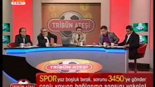 CANLI YAYINDA KAVGA  HAYRİ HİÇLER ERSAN ÇELİK Tribün Ateşi [upl. by Sarnoff]