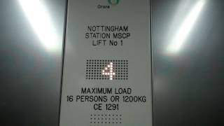 Orona Lift  Nottingham Station Car Park [upl. by Glantz328]