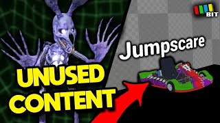 FNAF RUIN Unused Maps Characters amp MORE  LOST BITS TetraBitGaming [upl. by Akem]