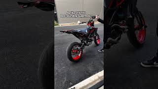 Aprilia SXV 550 Sound  V2 Supermoto revs  Silmotor Enduro [upl. by Vashtee]