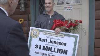 Publishers Clearing House Winners Karl Jonsson From Gresham Wisconsin Wins 1 Million [upl. by Hadrian]