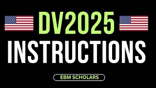 DV2025 INSTRUCTIONS  Be aware of these 10 important Instructions before you apply and win DV2025 [upl. by Burkhardt]