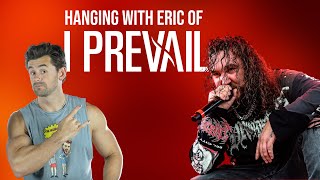 INTERVIEW  Hanging with Eric of I prevail [upl. by Fletch]